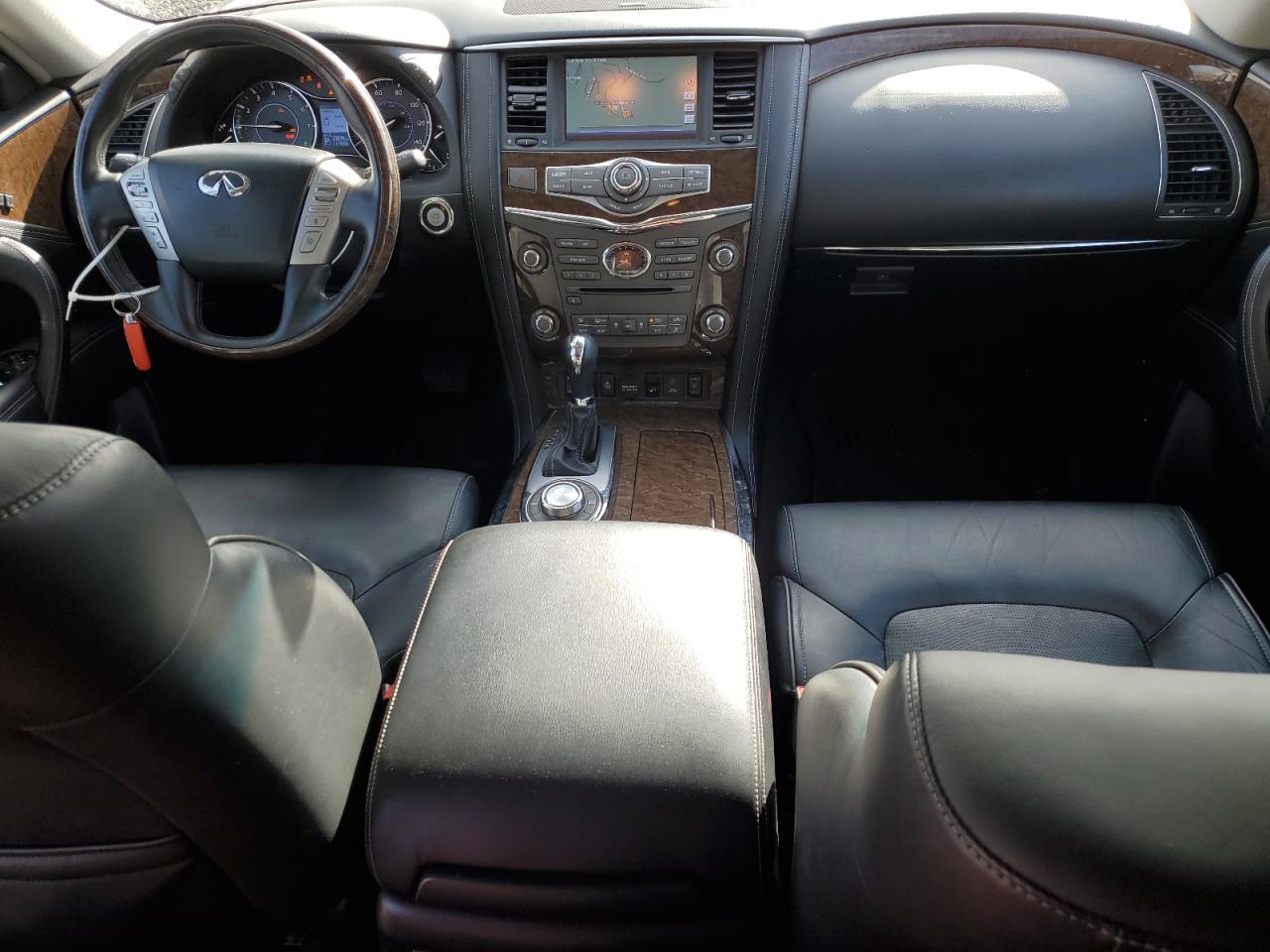 2017 Infiniti QX80 VIN JN8AZ2NC3H9431145 Copart auction photo, front end damage thumbnail 8