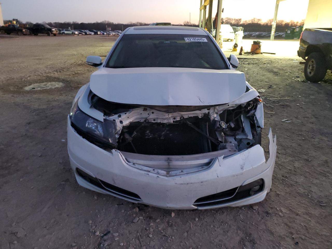 2013 Acura TL VIN 19UUA9F51DA004274 Copart auction photo, front end damage thumbnail 5