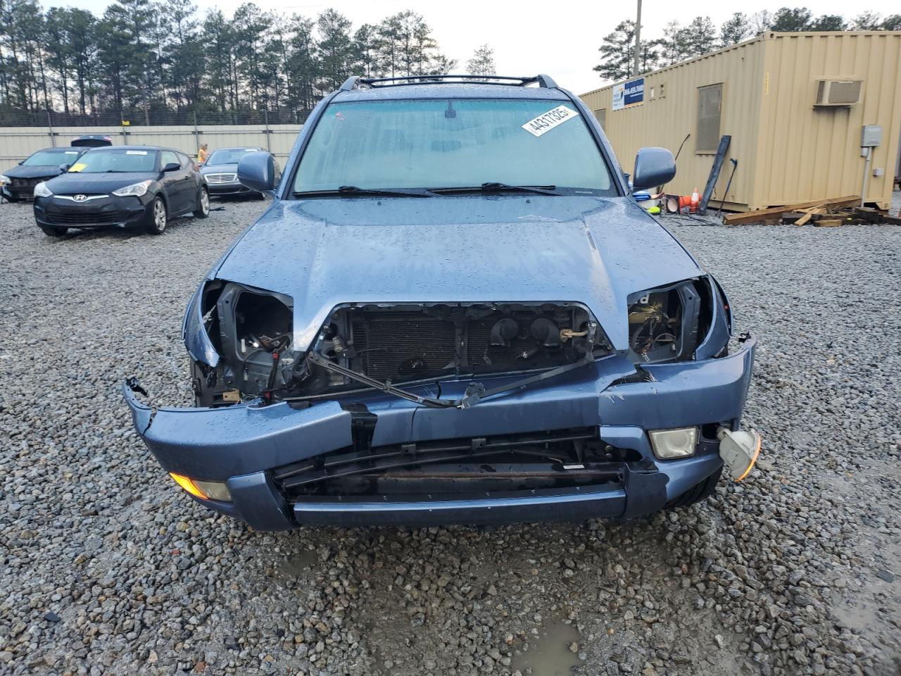 2005 Toyota 4Runner VIN JTEZT17R750022105 Copart auction photo, front end / undercarriage damage thumbnail 5
