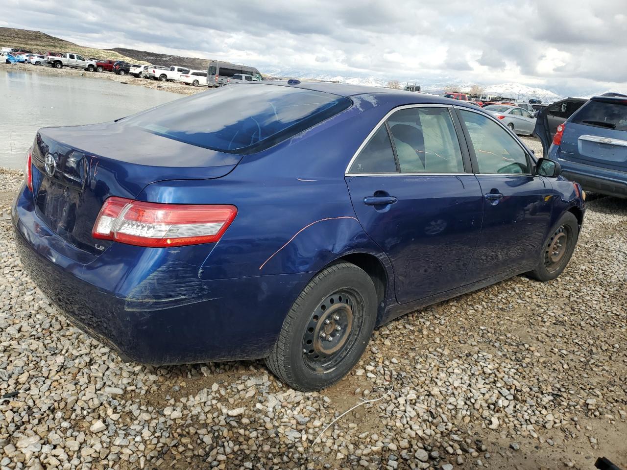 2011 Toyota Camry VIN 4T1BF3EK1BU715394 Copart auction photo, side damage thumbnail 3