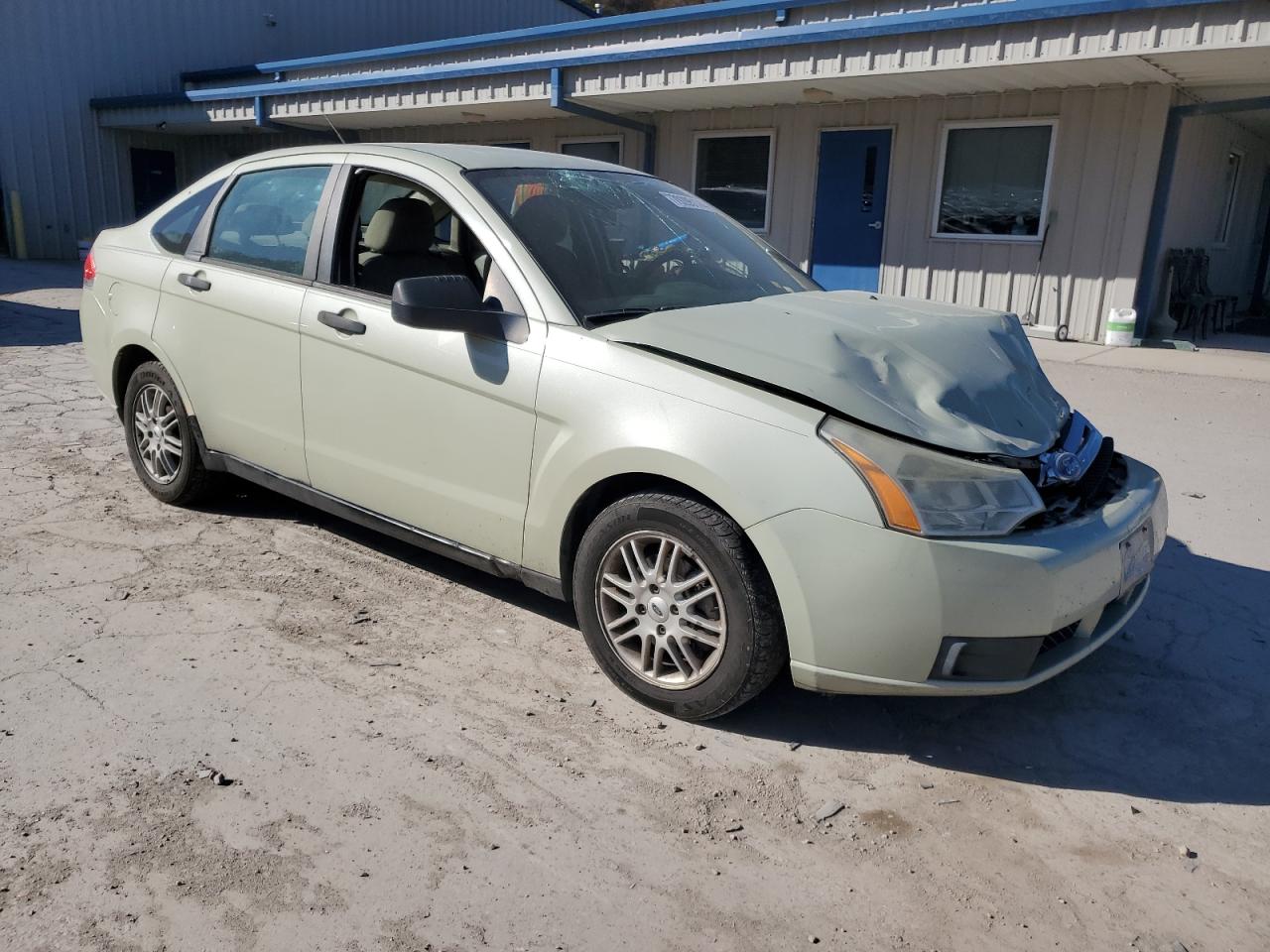 2010 Ford Focus VIN 1FAHP3FN0AW219984 Copart auction photo, front end / side damage thumbnail 4