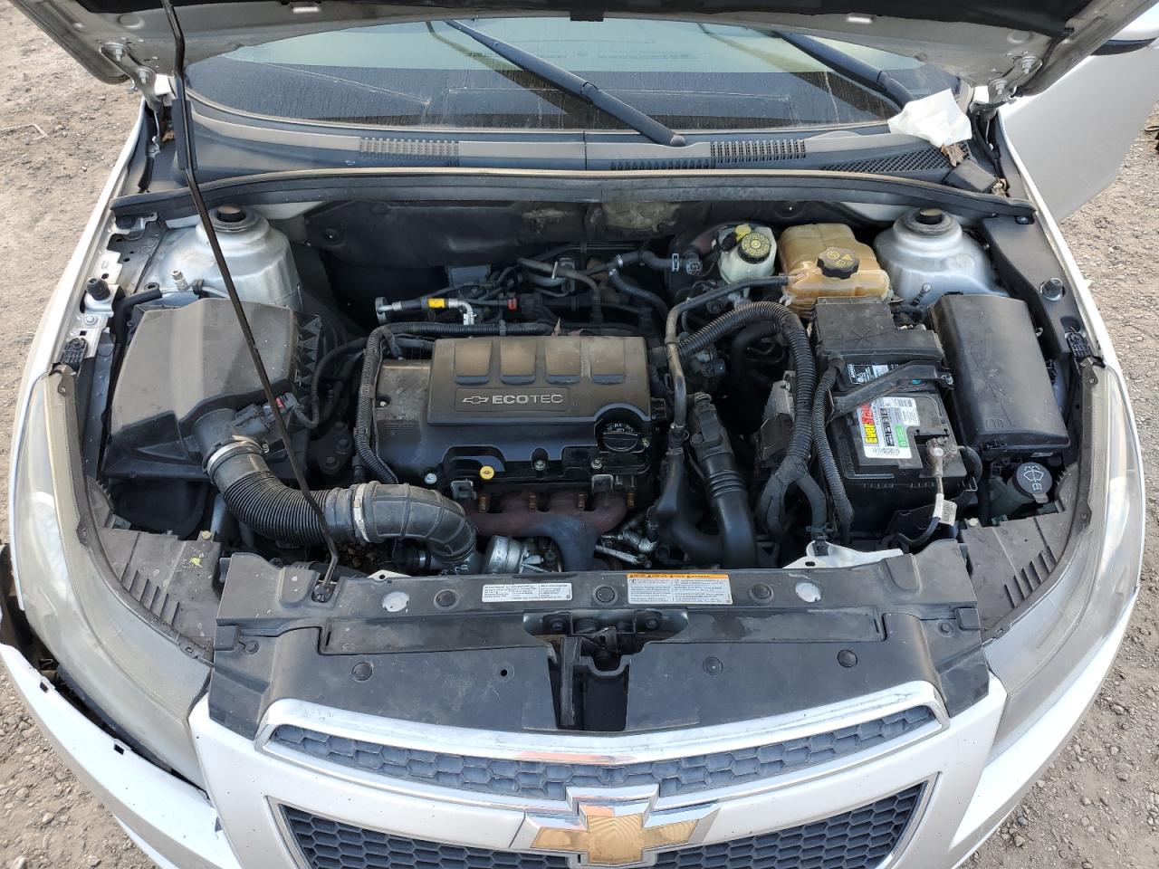 2014 Chevrolet Cruze VIN 1G1PE5SB1E7122434 Copart auction photo, front end / rear end damage thumbnail 11