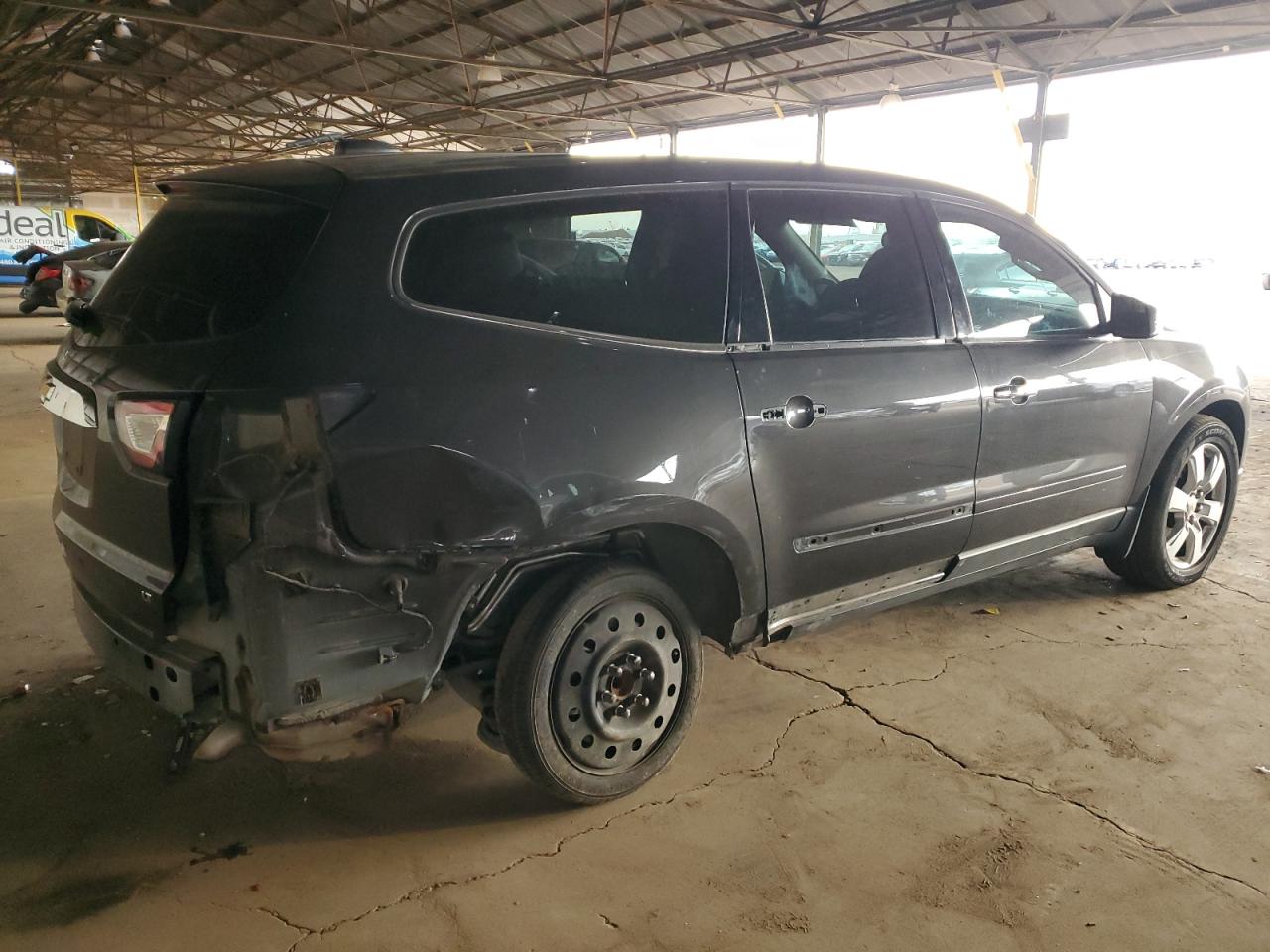 2017 Chevrolet Traverse VIN 1GNKRGKD6HJ225690 Copart auction photo, rear end damage thumbnail 3
