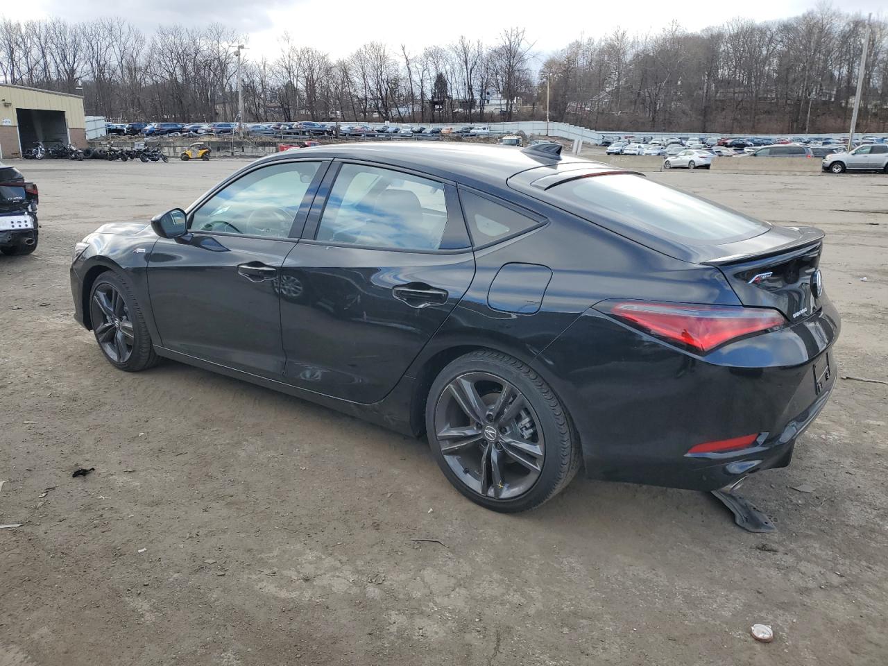 2025 Acura Integra VIN 19UDE4H36SA007266 Copart auction photo, side damage thumbnail 2