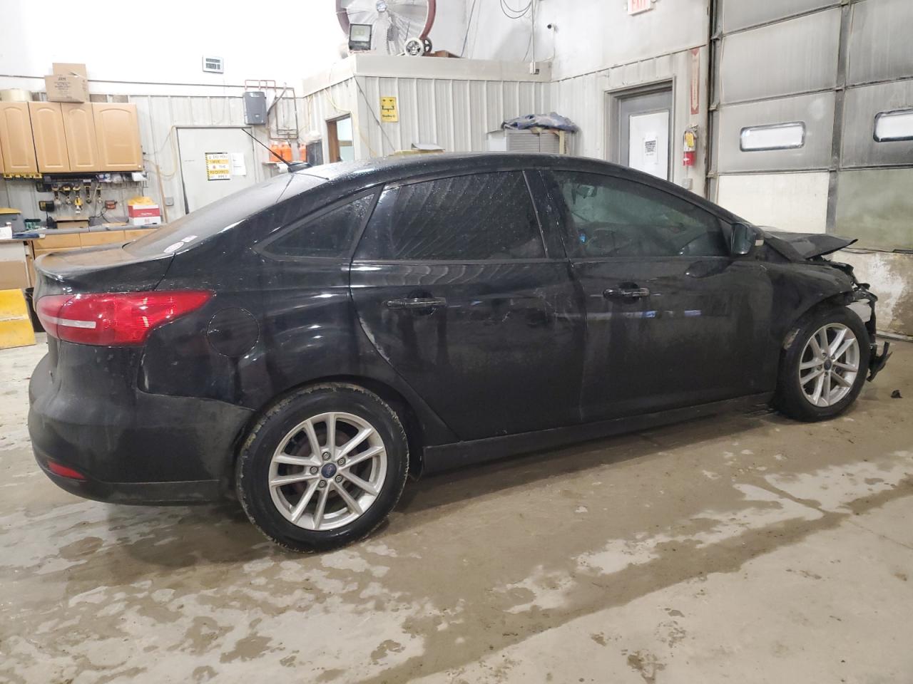 2017 Ford Focus VIN 1FADP3F20HL308101 Copart auction photo, front end / side damage thumbnail 3