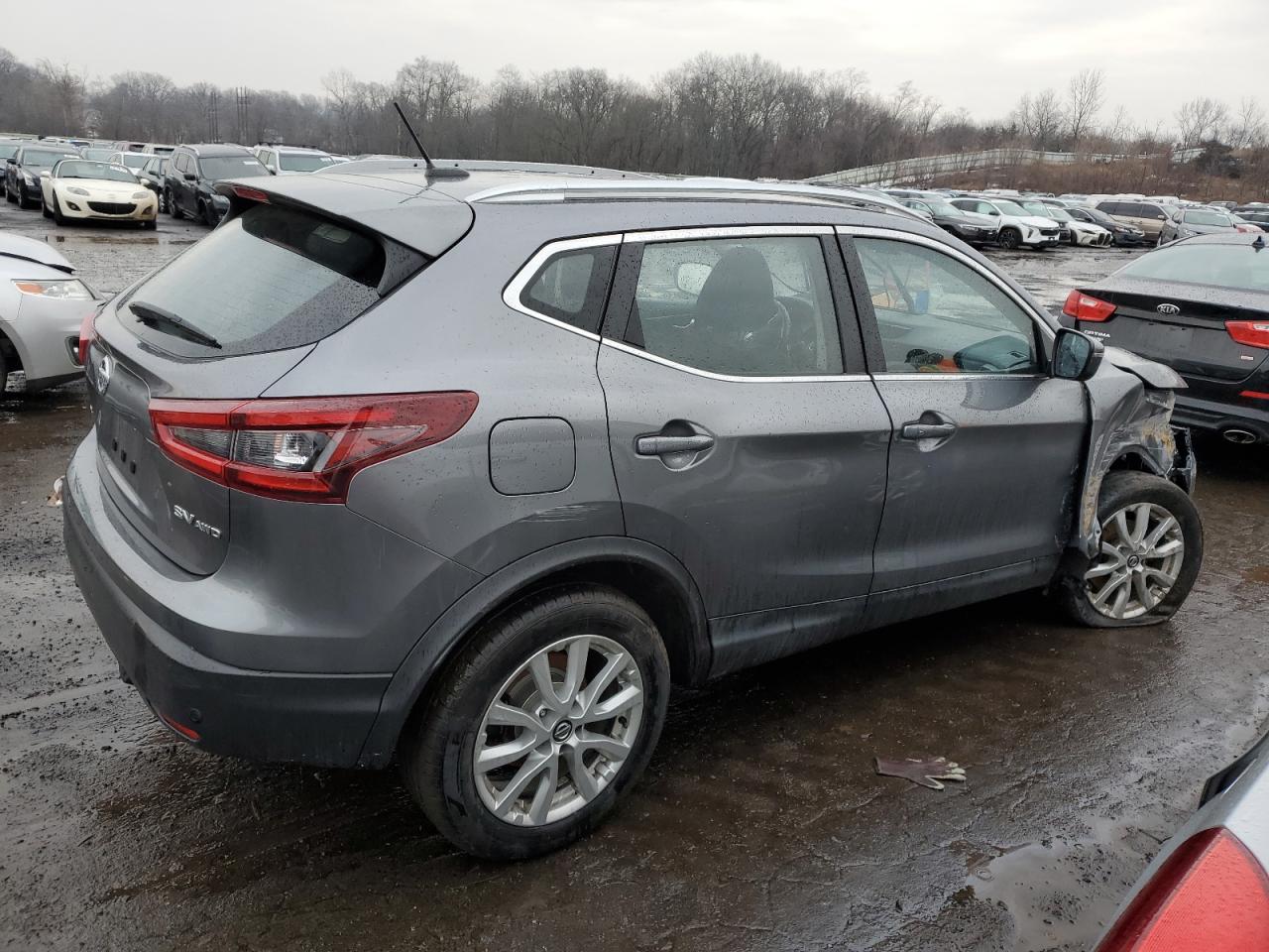 2020 Nissan Rogue VIN JN1BJ1CW7LW367770 Copart auction photo, front end / side damage thumbnail 3