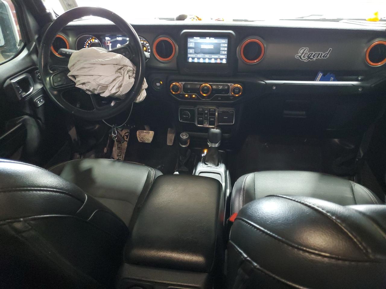 2021 Jeep Gladiator VIN 1C6HJTAG2ML579159 Copart auction photo, front end damage thumbnail 8
