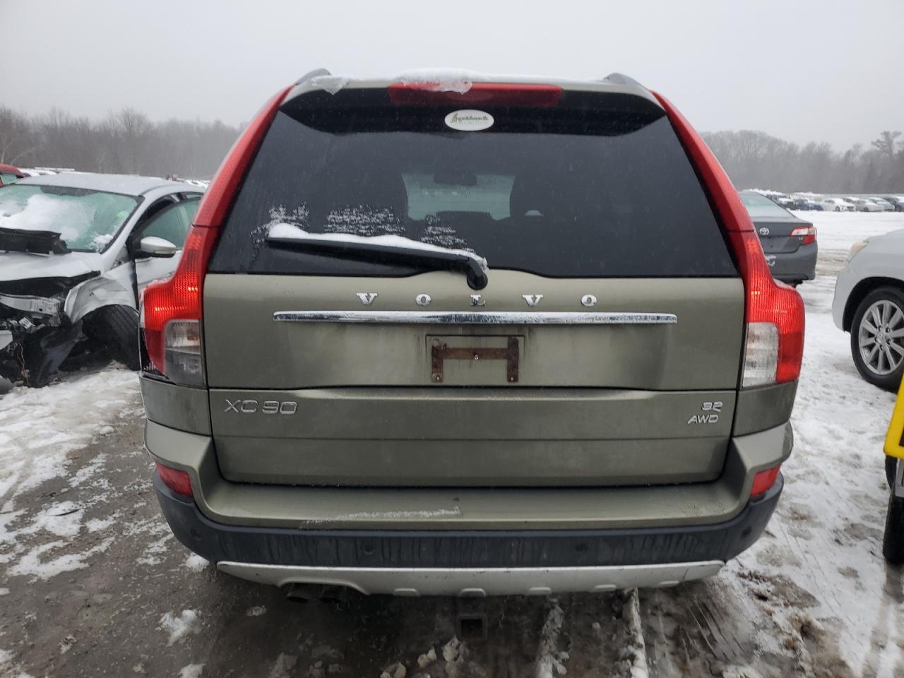 2010 Volvo XC90 VIN YV4982CZ2A1535460 Copart auction photo, biohazard/chemical / front end damage thumbnail 6
