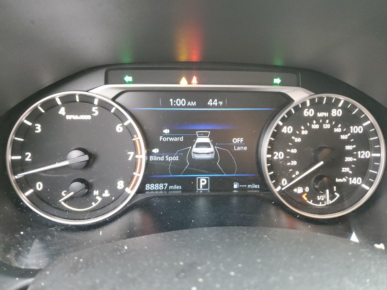 2019 Nissan Altima VIN 1N4BL4DV9KC119265 Copart auction photo, front end / side damage thumbnail 9