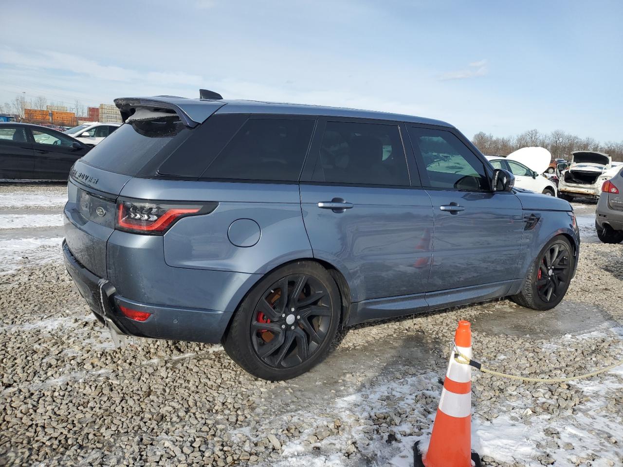 2018 Land Rover Range Rover VIN SALWR2RE6JA813535 Copart auction photo, mechanical damage thumbnail 3