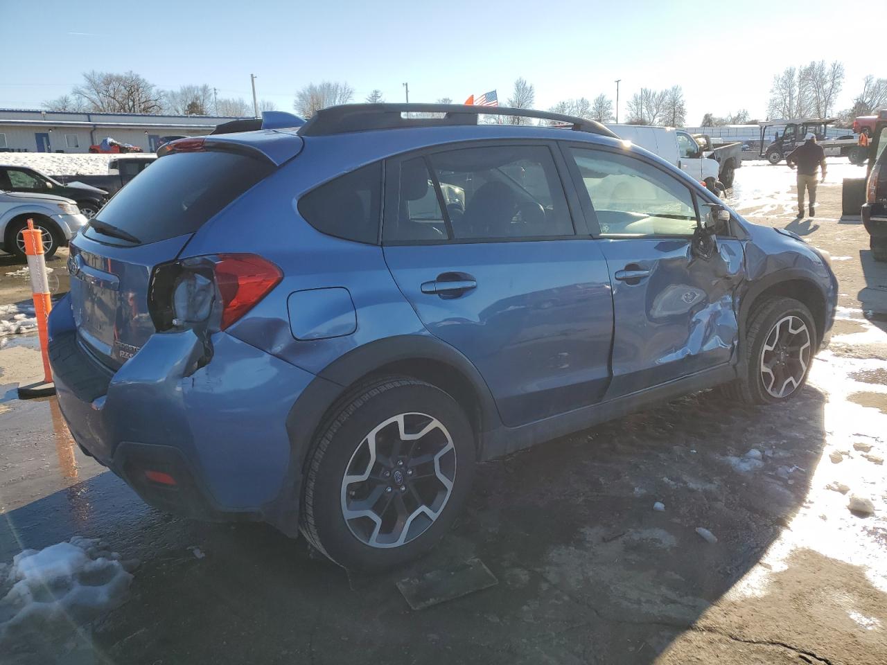 2017 Subaru XV VIN JF2GPAKC9H8212031 Copart auction photo, side damage thumbnail 3
