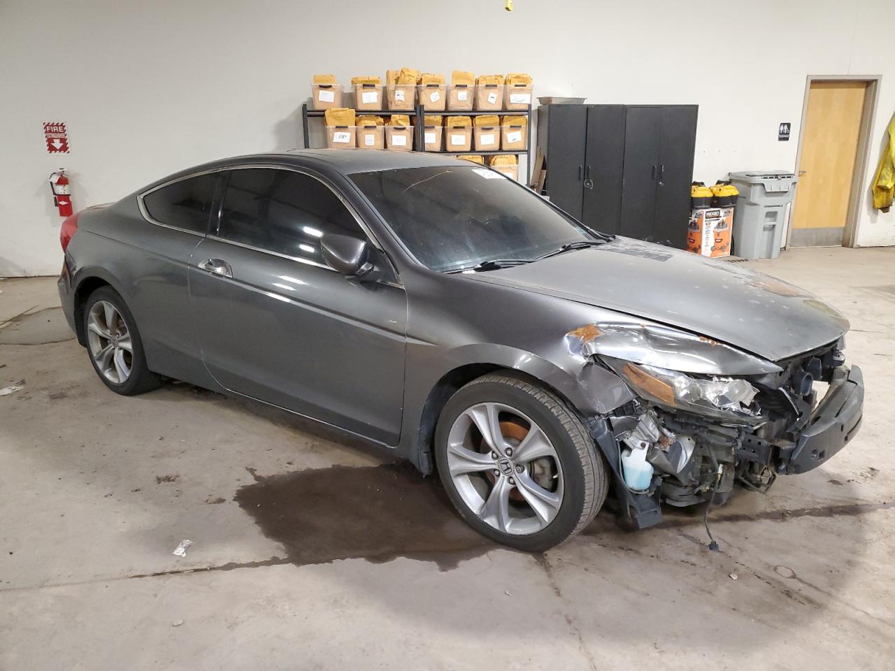 2011 Honda Accord VIN 1HGCS2B84BA008672 Copart auction photo, front end / side damage thumbnail 4
