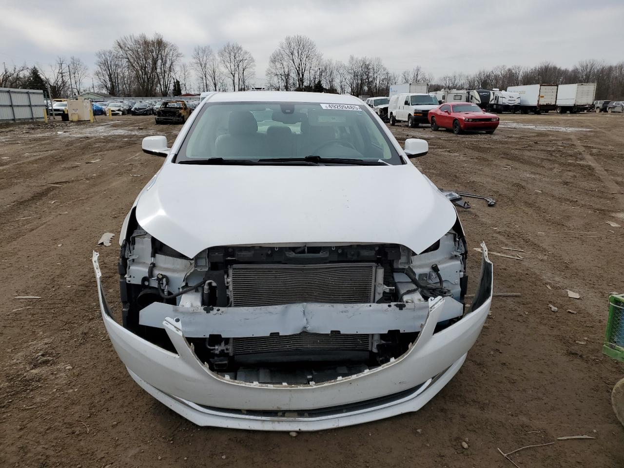 2015 Buick LaCrosse VIN 1G4GA5G33FF224552 Copart auction photo, front end / minor dent/scratches damage thumbnail 5