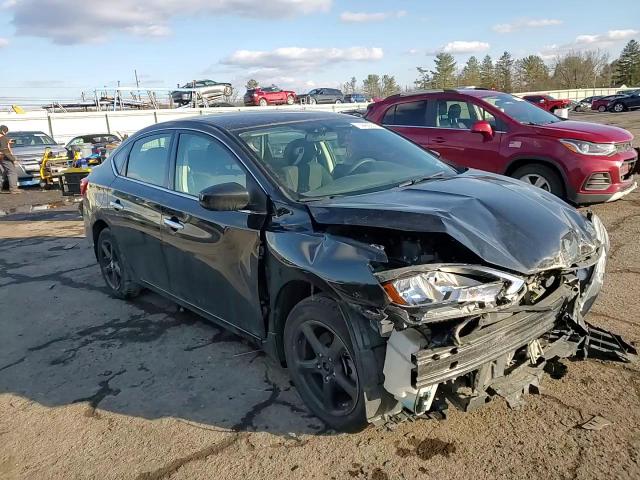 2019 Nissan Sentra VIN 3N1AB7AP6KY419291 Copart auction photo, front end / side damage thumbnail 10