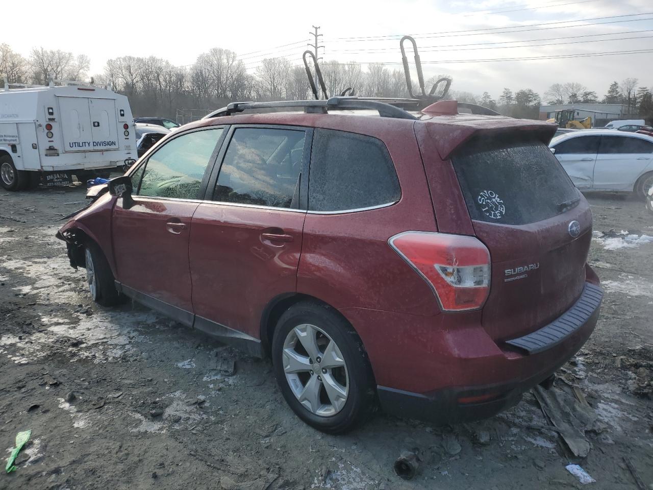 2016 Subaru Forester VIN JF2SJARC6GH401378 Copart auction photo, front end damage thumbnail 2
