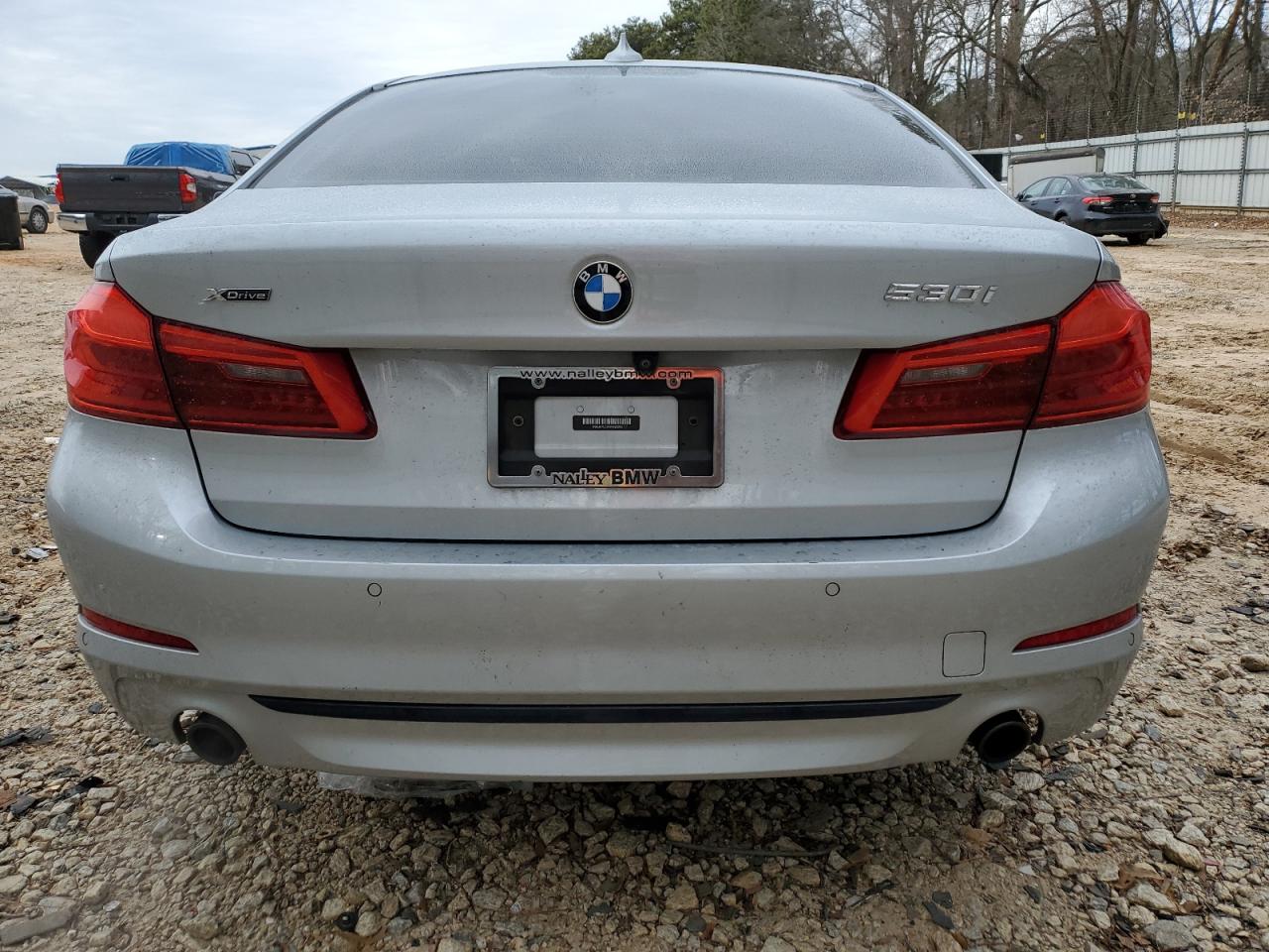 2019 BMW 5er VIN WBAJA7C59KWW25950 Copart auction photo, front end damage thumbnail 6