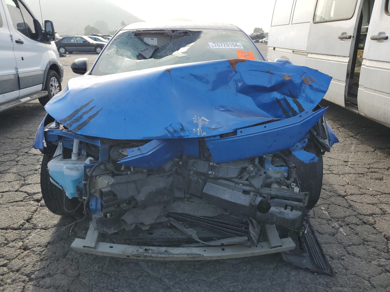 2021 Nissan Sentra VIN 3N1AB8CV7MY216639 Copart auction photo, front end damage thumbnail 5