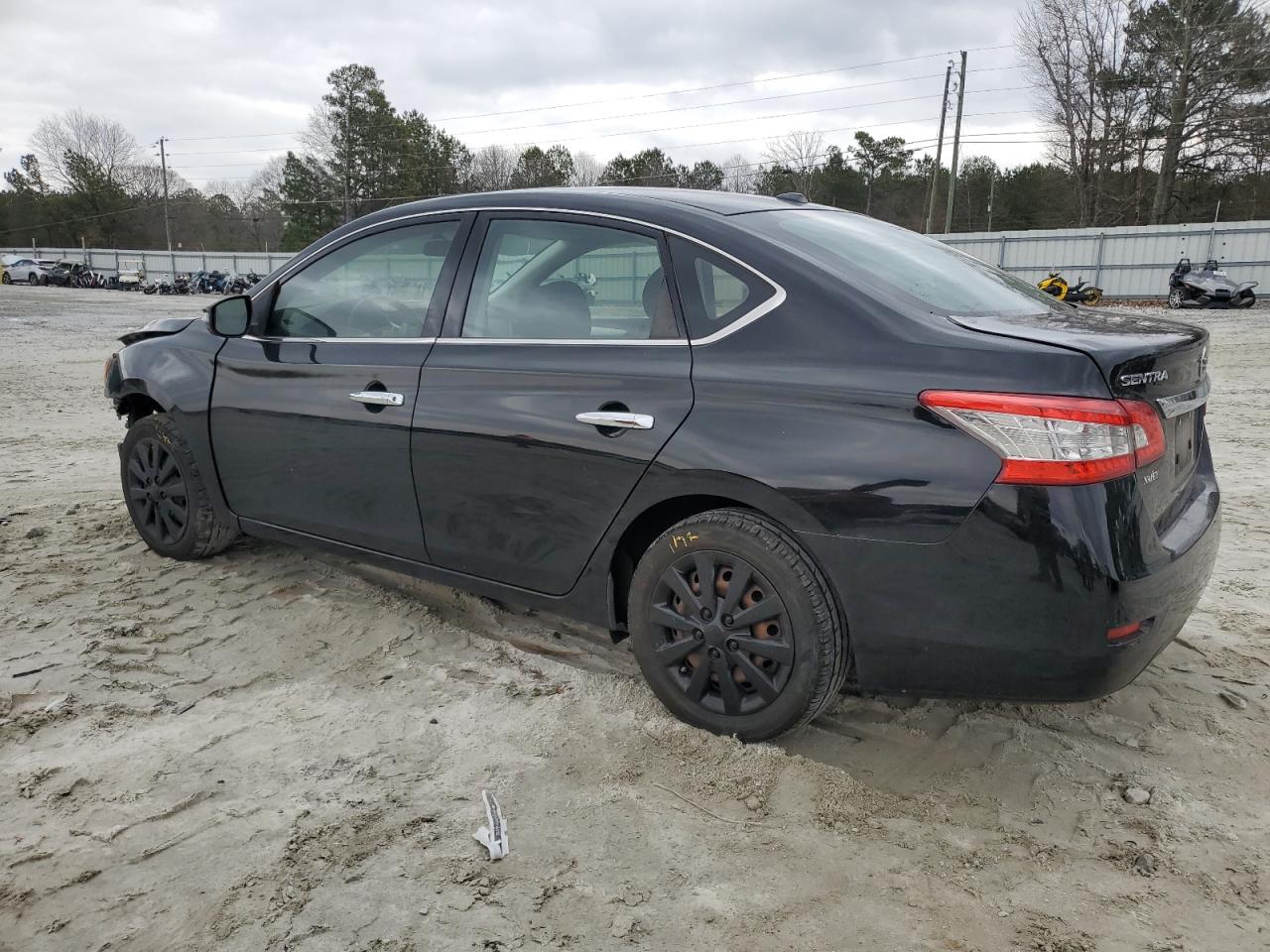 2015 Nissan Sentra VIN 3N1AB7AP8FY345894 Copart auction photo, front end damage thumbnail 2