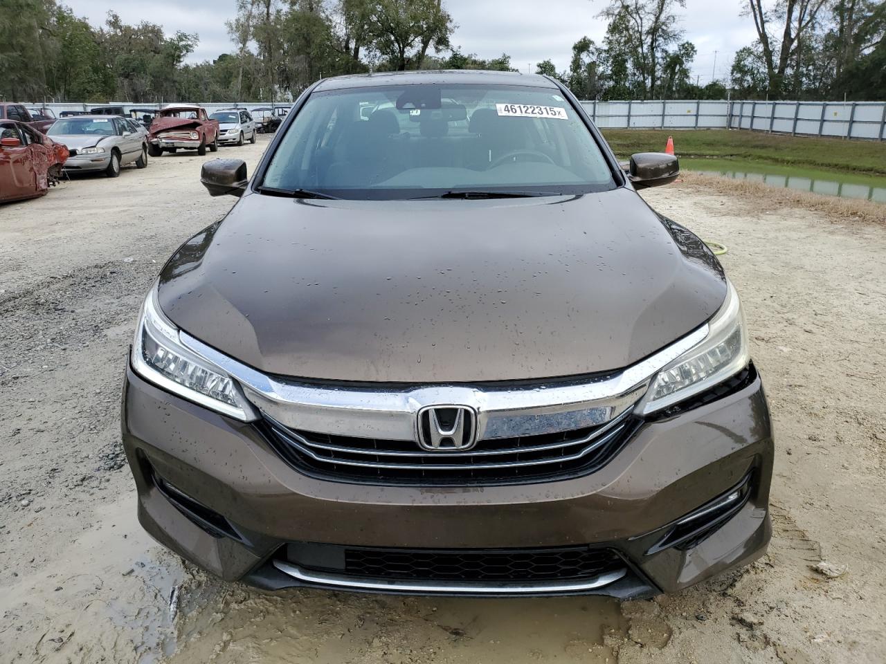 2017 Honda Accord VIN JHMCR6F74HC023722 Copart auction photo, front end damage thumbnail 5