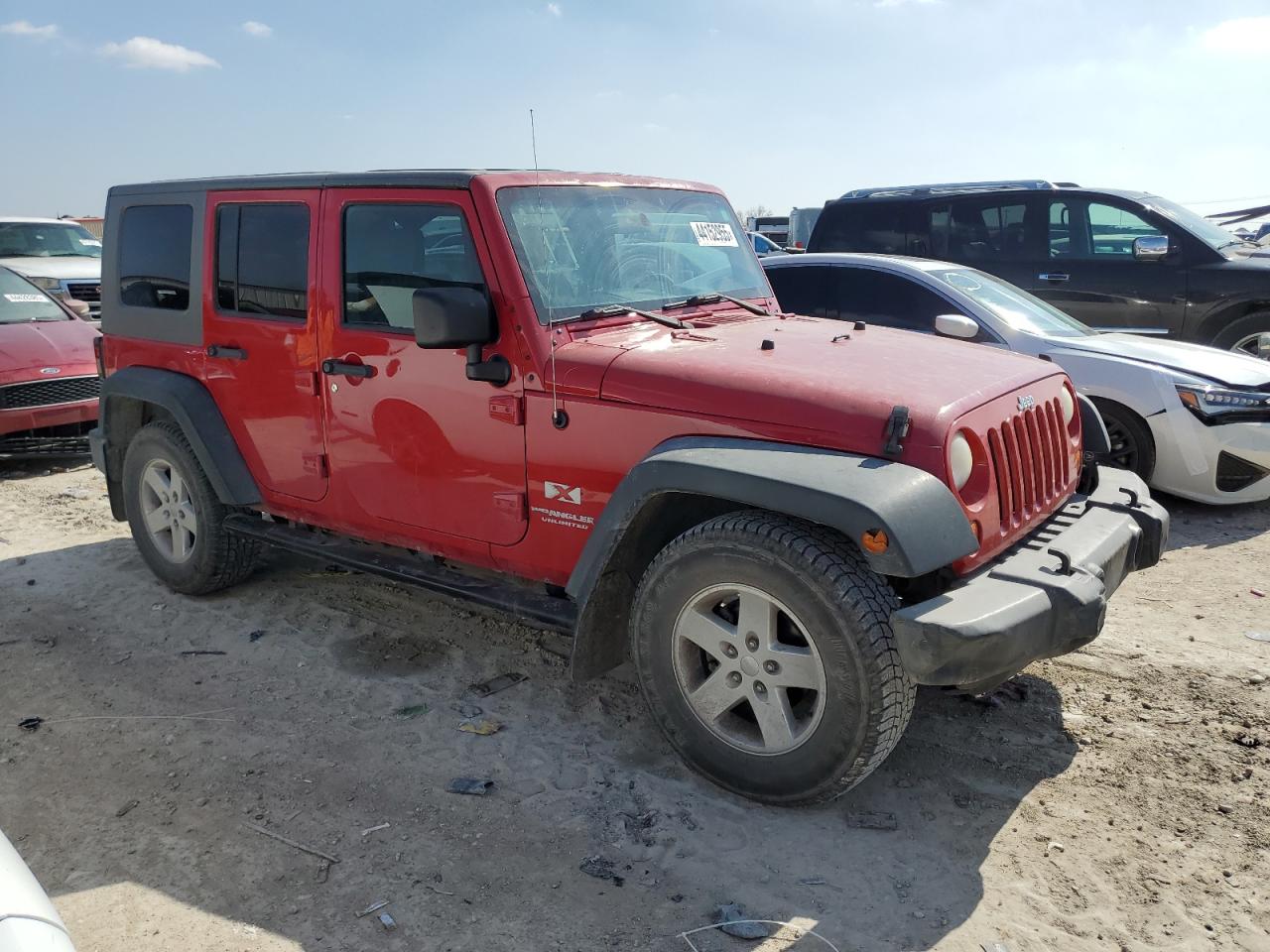 2008 Jeep Wrangler VIN 1J4GB39168L649201 Copart auction photo, undercarriage / minor dent/scratches damage thumbnail 4