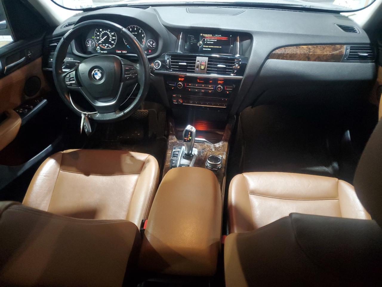 2016 BMW X3 VIN 5UXWX9C56G0D66994 Copart auction photo, side / minor dent/scratches damage thumbnail 8