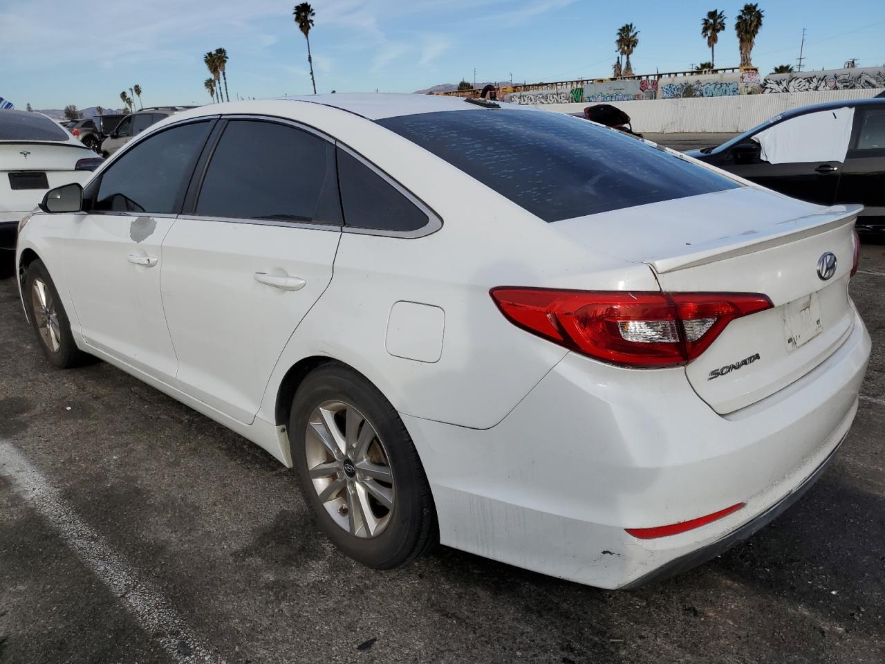2017 Hyundai Sonata VIN 5NPE24AF0HH461806 Copart auction photo, front end / minor dent/scratches damage thumbnail 2