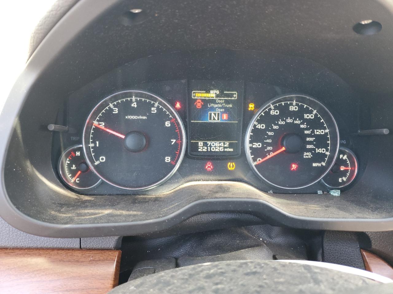 2013 Subaru Outback VIN 4S4BRCKC0D3282843 Copart auction photo, all over damage thumbnail 9