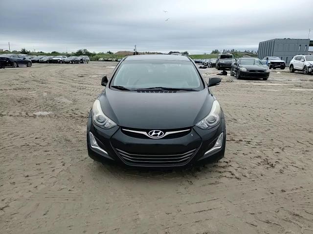 2016 Hyundai Elantra VIN KMHDH4AE9GU561484 Copart auction photo, side / minor dent/scratches damage thumbnail 11