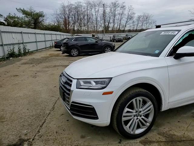 2020 Audi Q5 VIN WA1BNAFY0L2017154 Copart auction photo, front end / side damage thumbnail 11
