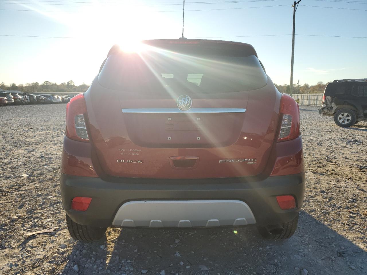 2015 Buick Encore VIN KL4CJFSB7FB251276 Copart auction photo, front end damage thumbnail 6