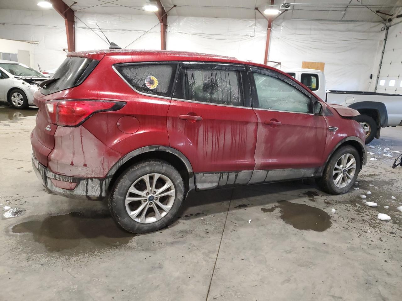 2019 Ford Escape VIN 1FMCU9GD4KUA43424 Copart auction photo, front end / side damage thumbnail 3