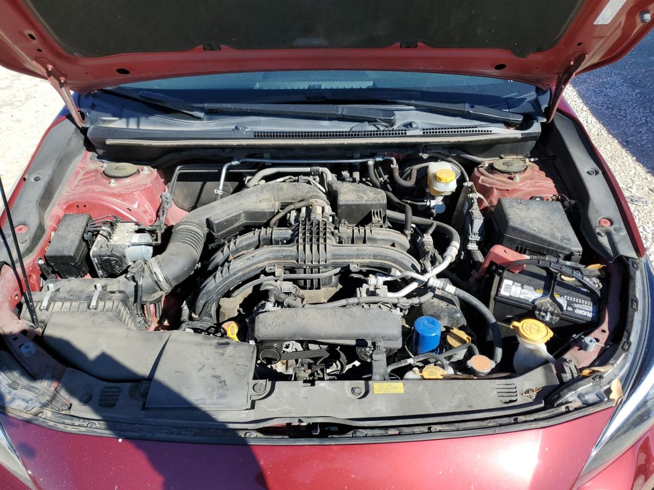 2019 Subaru XV VIN JF2GTAEC9K8333401 Copart auction photo, side / rear end damage thumbnail 12