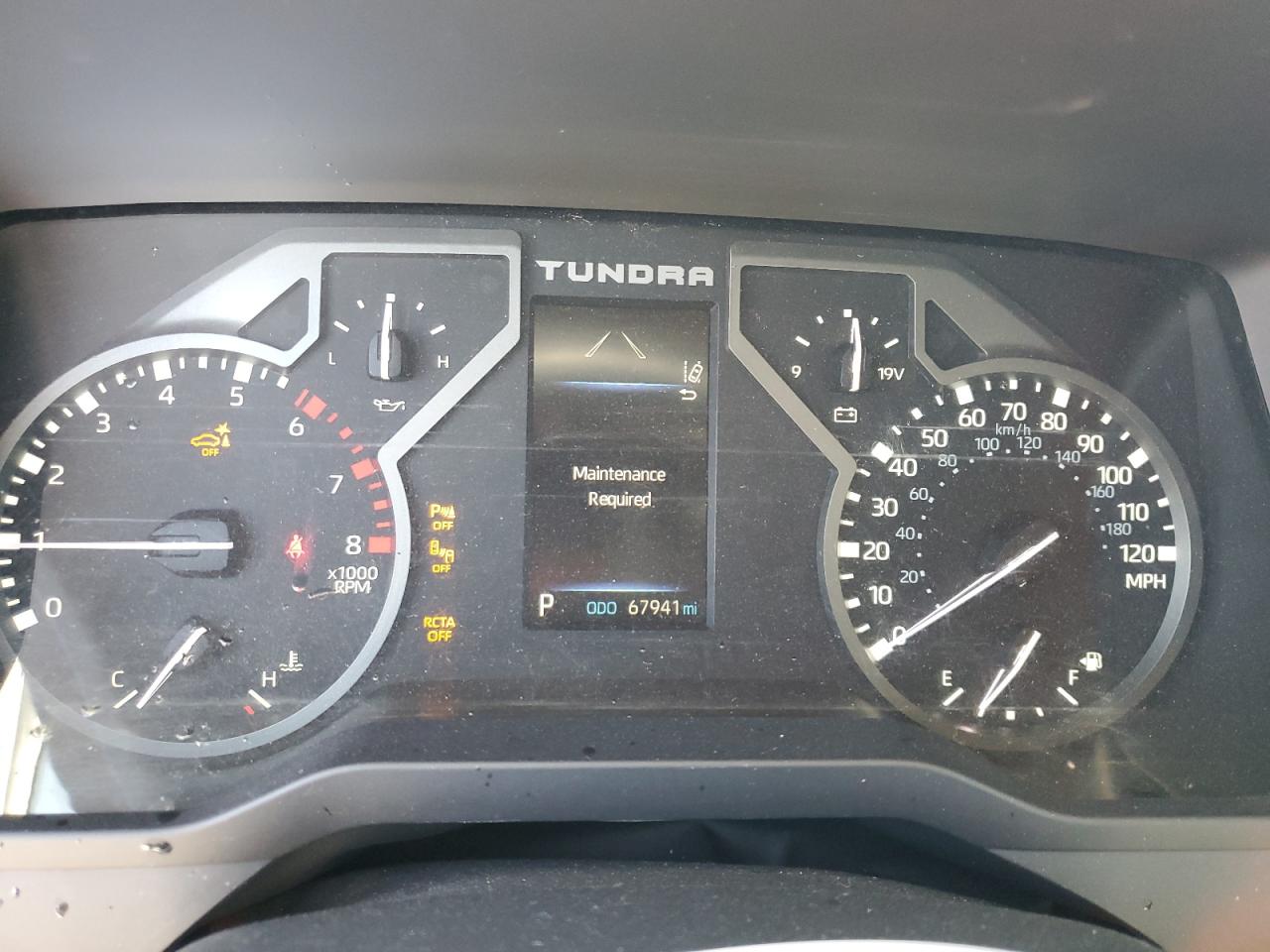 2022 Toyota Tundra VIN 5TFJA5BC1NX002361 Copart auction photo, rear end damage thumbnail 9