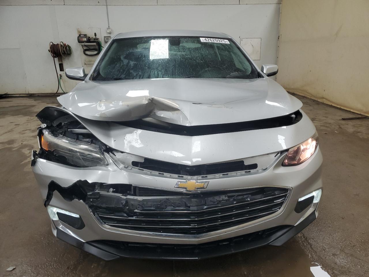 2017 Chevrolet Malibu VIN 1G1ZE5ST6HF104328 Copart auction photo, front end / rear end damage thumbnail 5