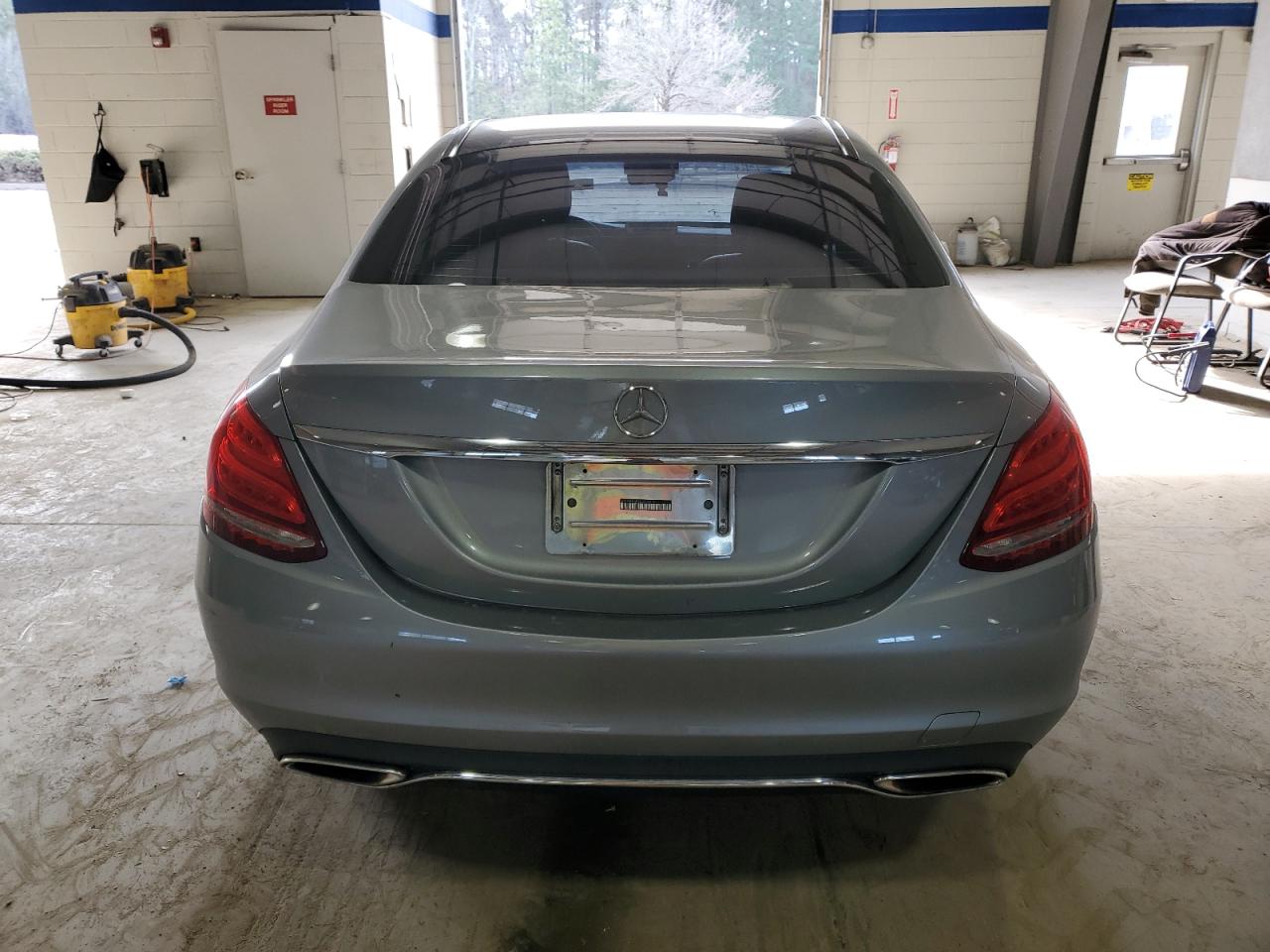 2015 Mercedes-Benz C-klasse VIN 55SWF4JB9FU044796 Copart auction photo, front end / undercarriage damage thumbnail 6