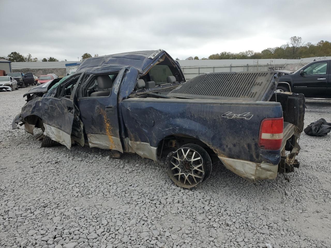 2007 Ford F-150 VIN 1FTPW14V07FA36786 Copart auction photo, all over damage thumbnail 2