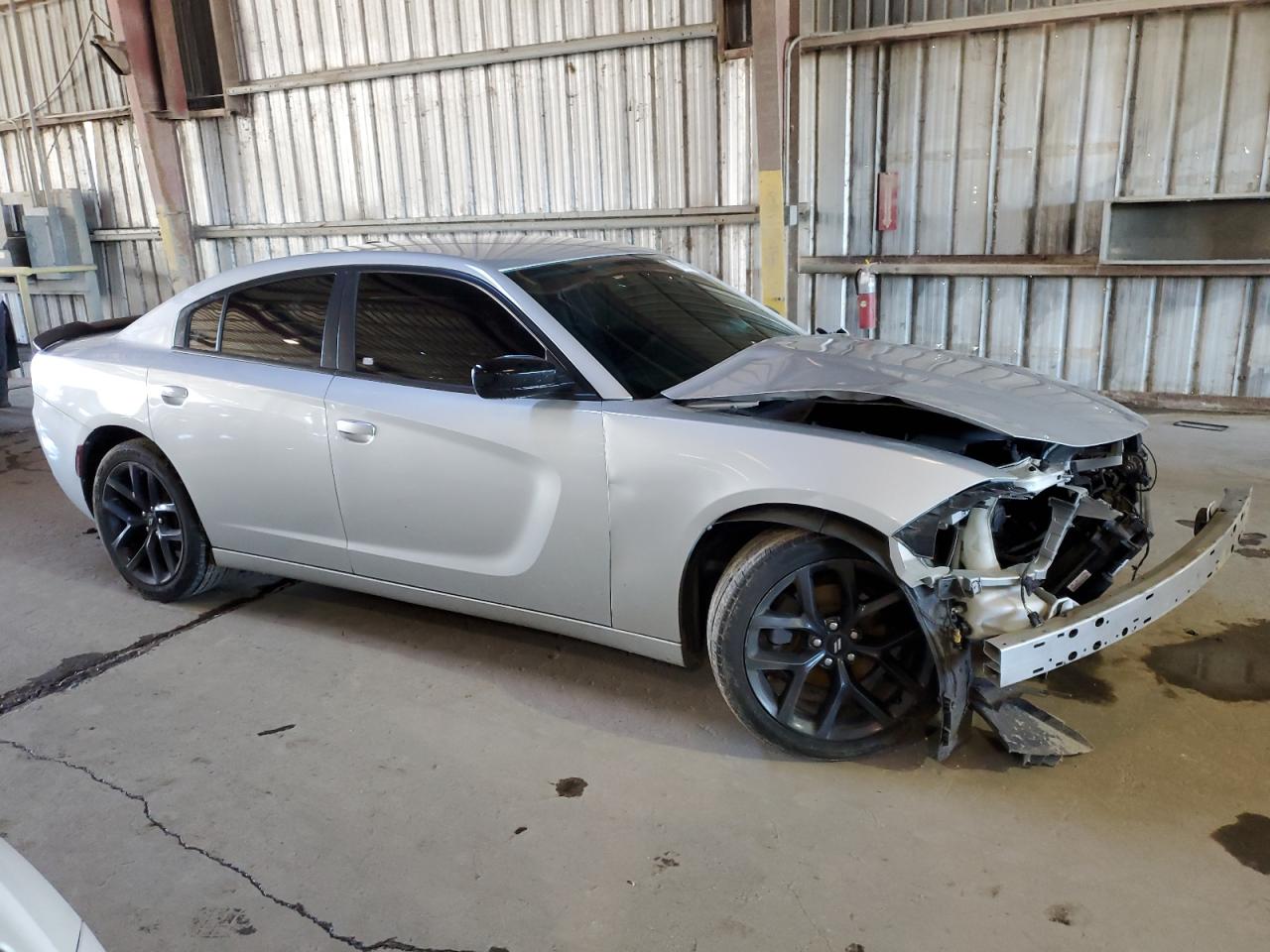 2019 Dodge Charger VIN 2C3CDXBG5KH572818 Copart auction photo, front end damage thumbnail 4