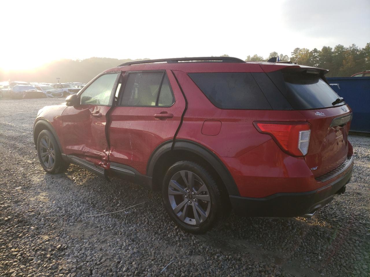 2023 Ford Explorer VIN 1FMSK7DHXPGA72915 Copart auction photo, side damage thumbnail 2