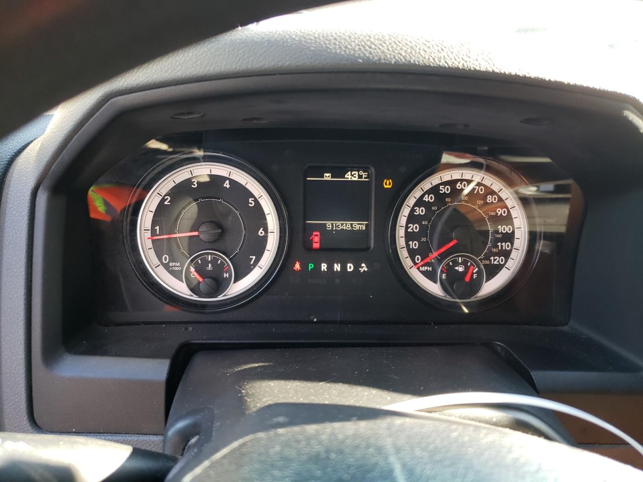 2019 RAM 1500 VIN 1C6RR7FGXKS618578 Copart auction photo, rear end damage thumbnail 9