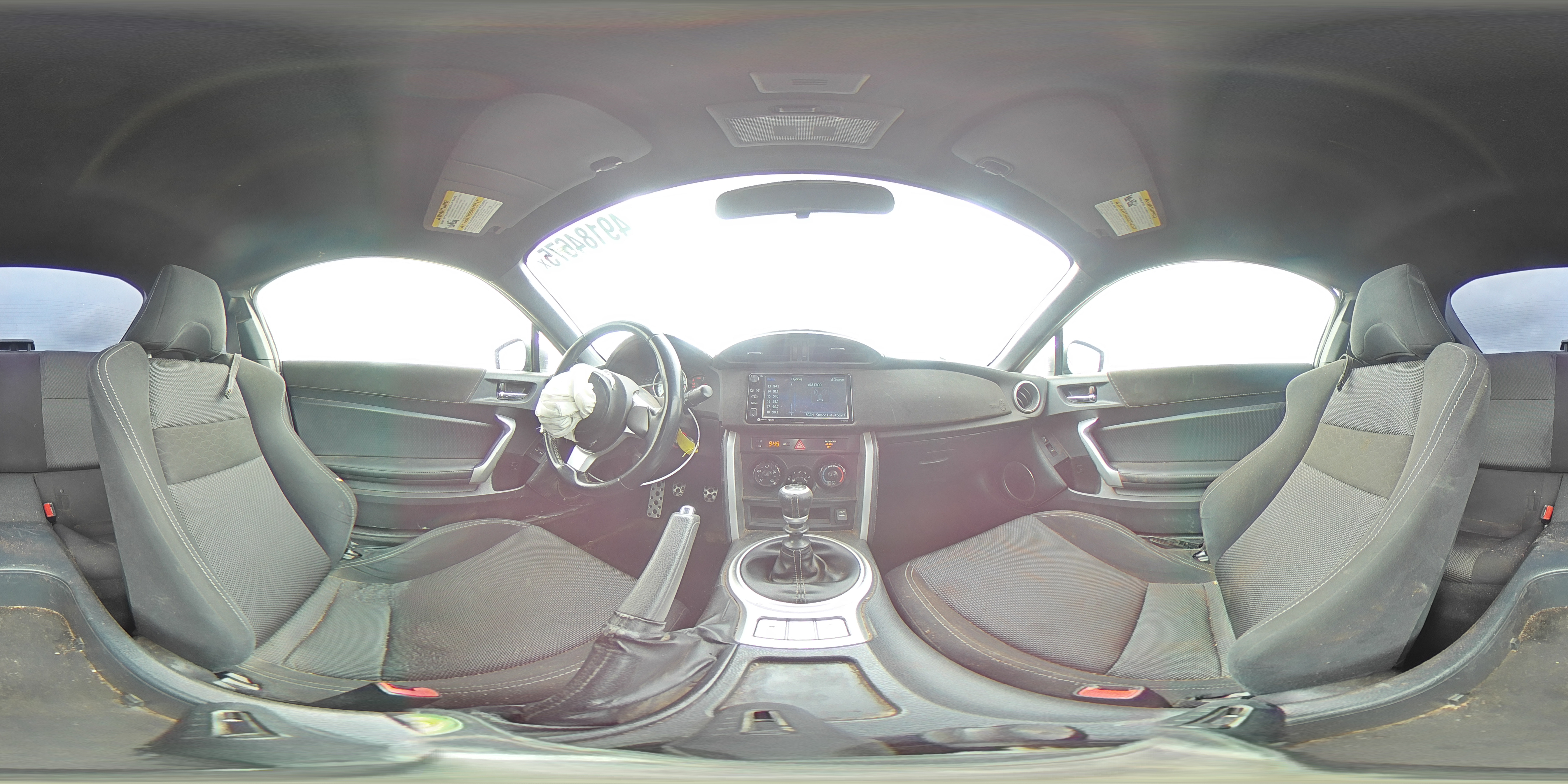 2017 Toyota GT86 VIN JF1ZNAA14H9705399 Copart auction photo, front end damage thumbnail 13