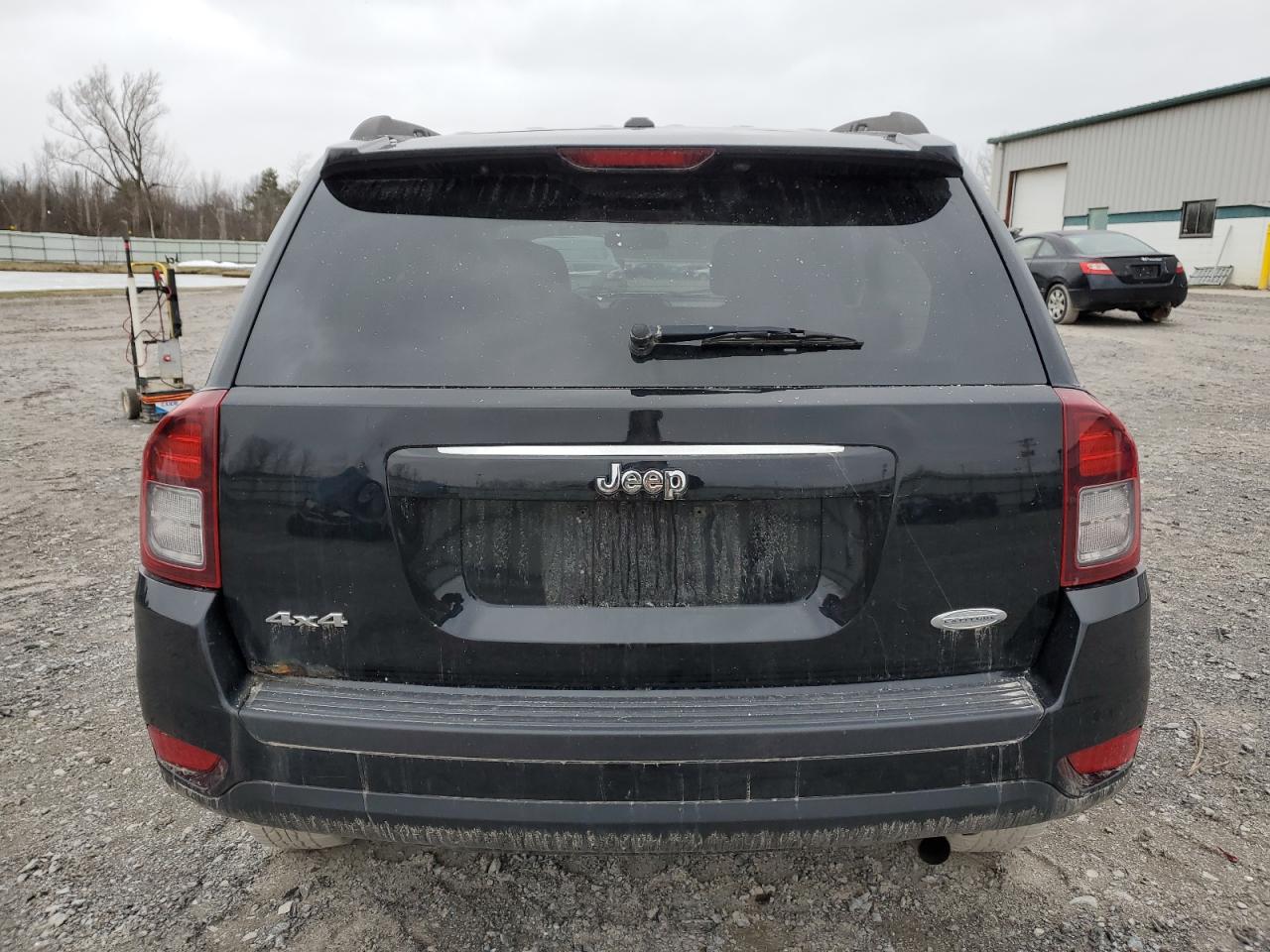 2014 Jeep Compass VIN 1C4NJDEB0ED886468 Copart auction photo, side / rear end damage thumbnail 6