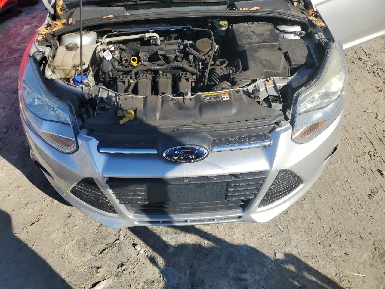 2014 Ford Focus VIN 1FADP3F26EL142193 Copart auction photo, rear end damage thumbnail 11