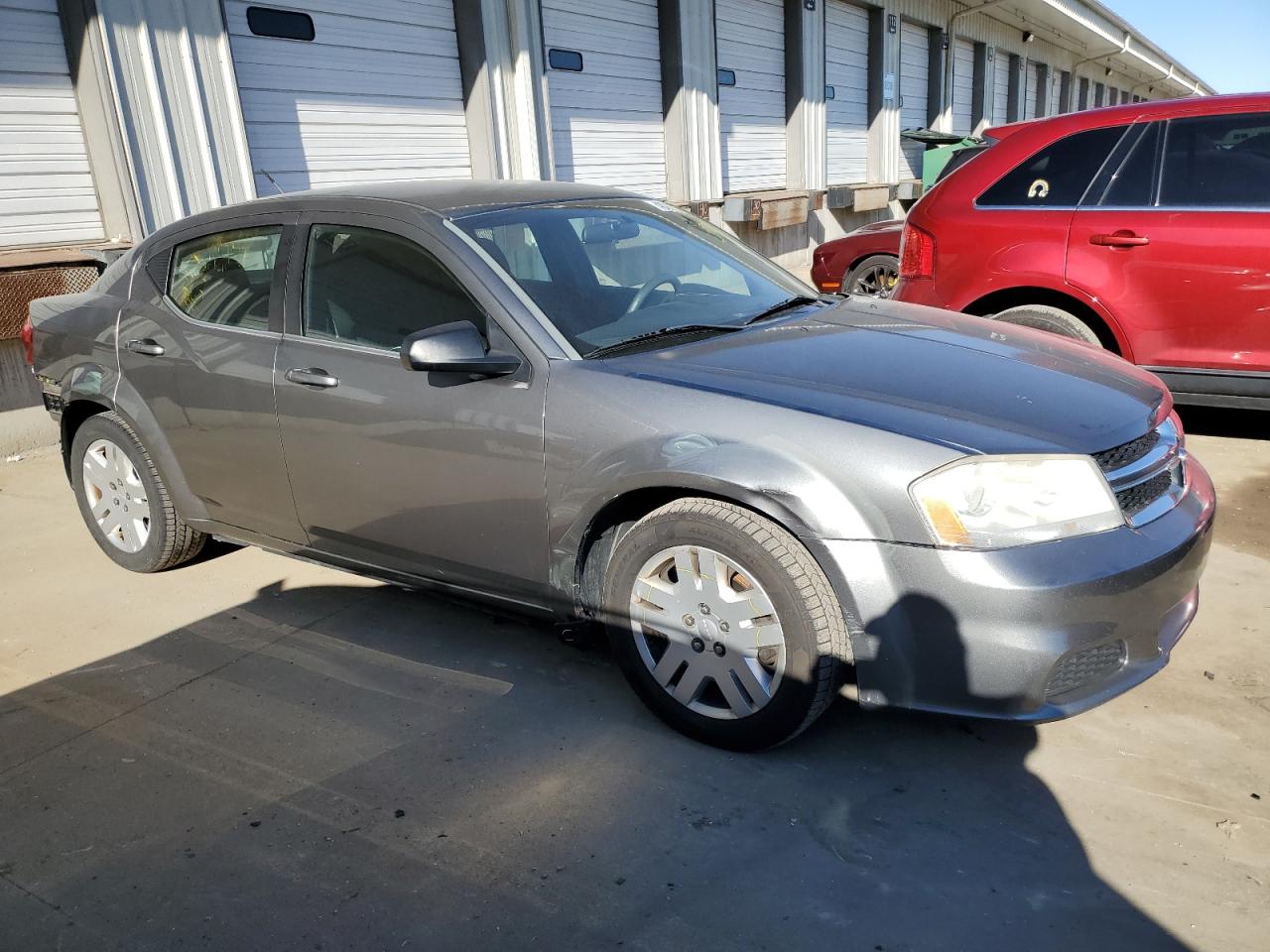2012 Dodge Avenger VIN 1C3CDZAB7CN223556 Copart auction photo, rear end / front end damage thumbnail 4