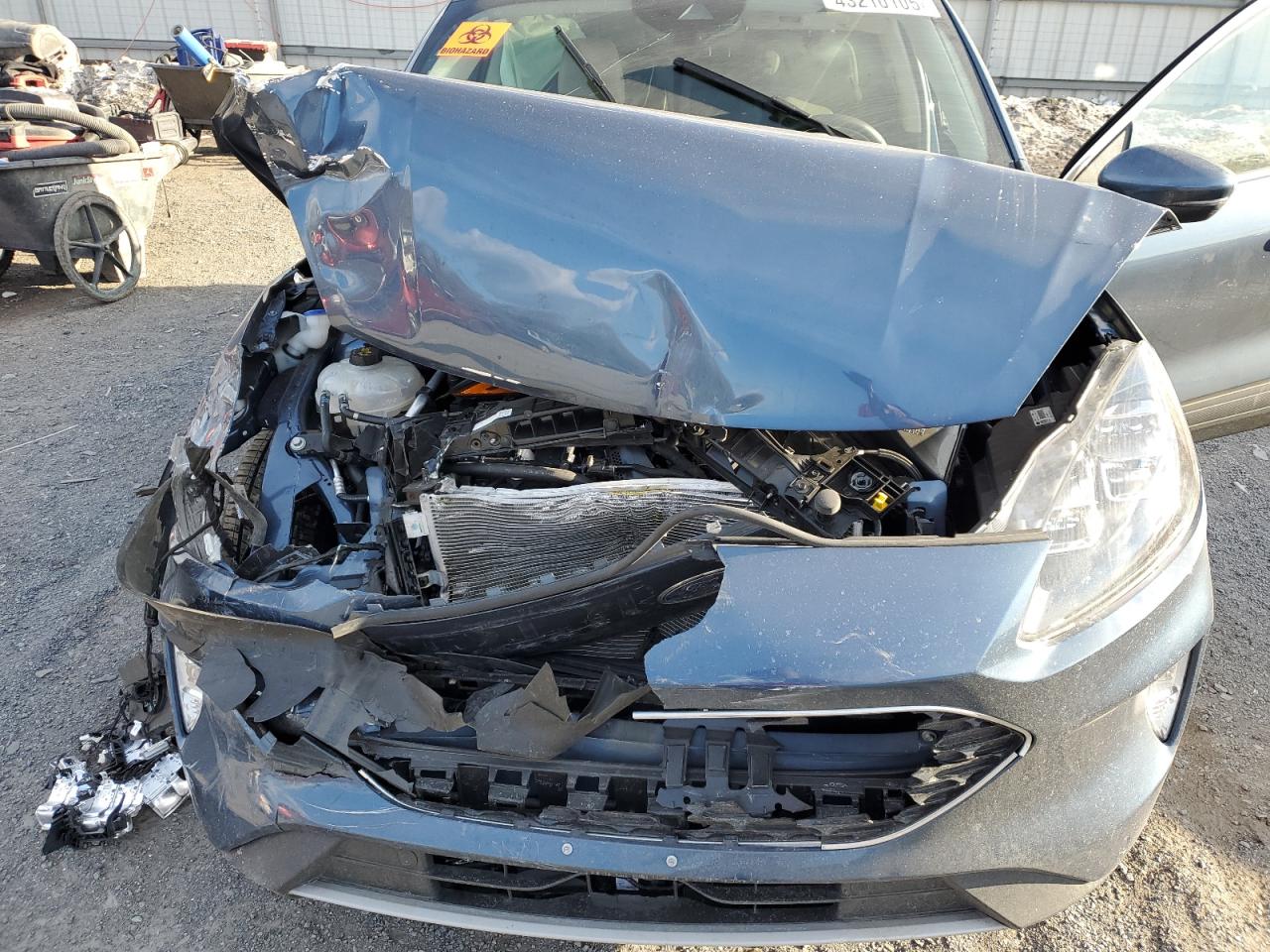 2020 Ford Escape VIN 1FMCU9J91LUC68826 Copart auction photo, front end / rear end damage thumbnail 13