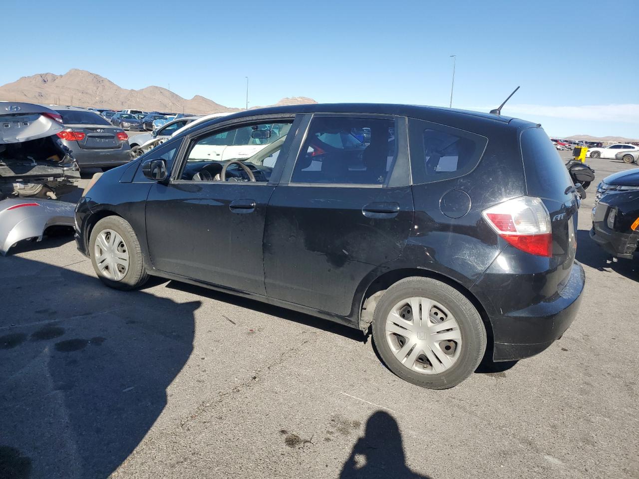 2010 Honda Fit VIN JHMGE8H24AC016835 Copart auction photo, minor dent/scratches damage thumbnail 2