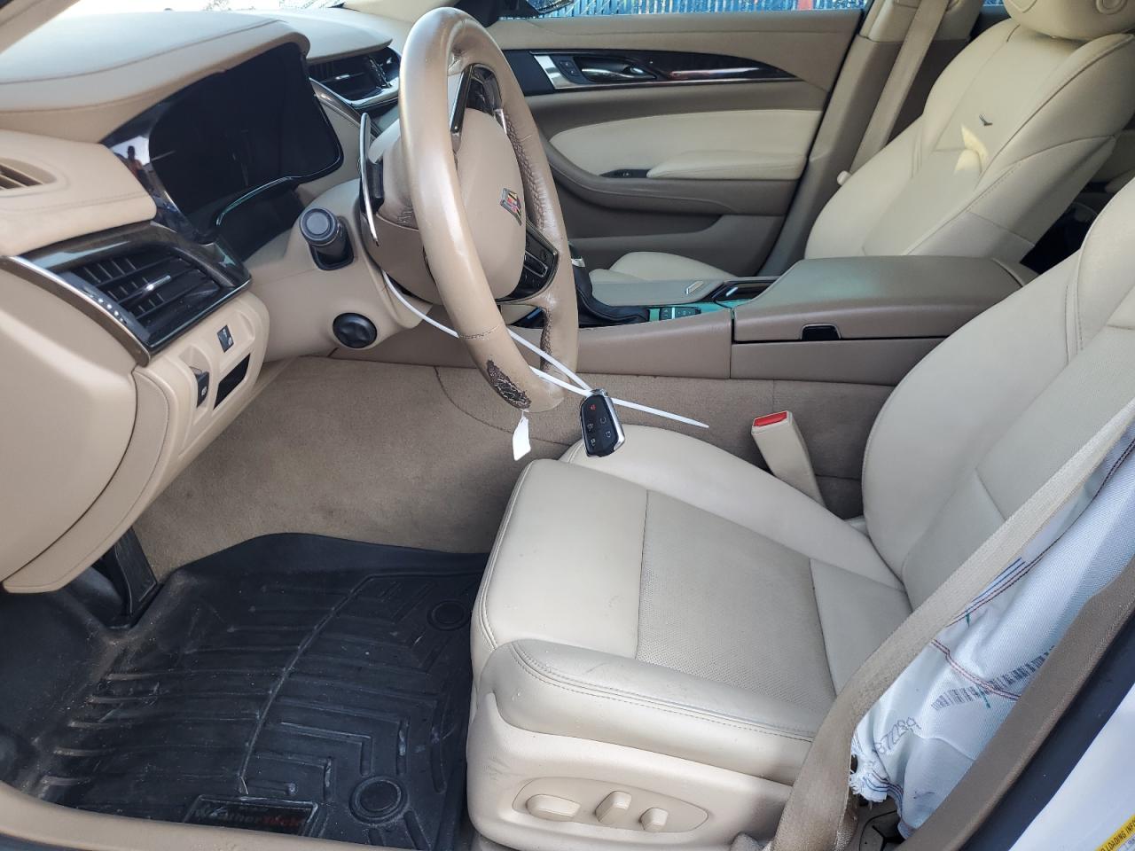 2016 Cadillac CTS VIN 1G6AU5S89G0172954 Copart auction photo, all over damage thumbnail 7