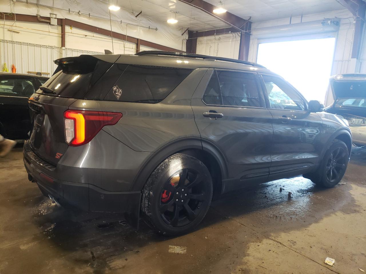 2020 Ford Explorer VIN 1FM5K8GC2LGB10005 Copart auction photo, rear end damage thumbnail 3