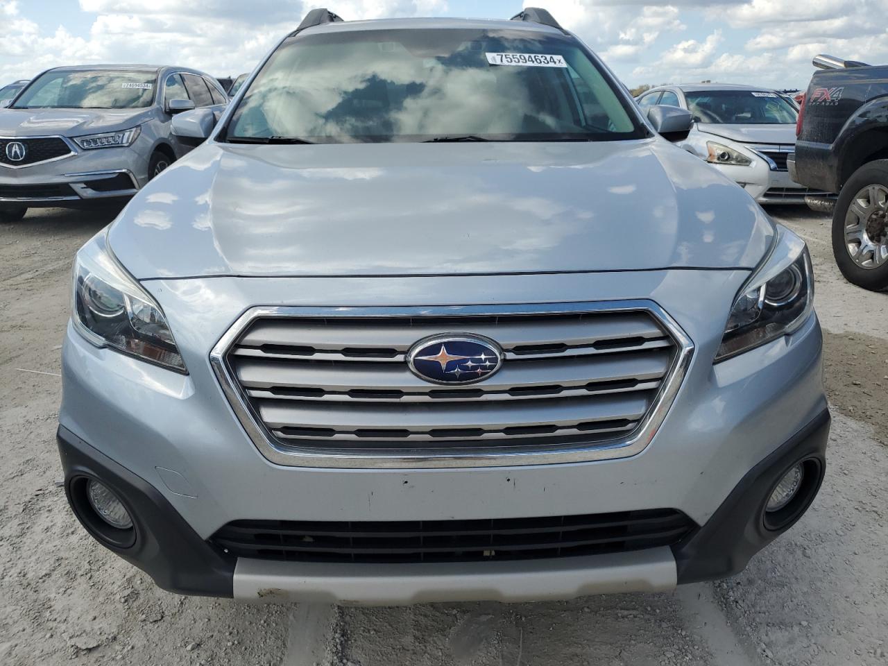 2017 Subaru Outback VIN 4S4BSENC5H3349602 Copart auction photo, water/flood damage thumbnail 5