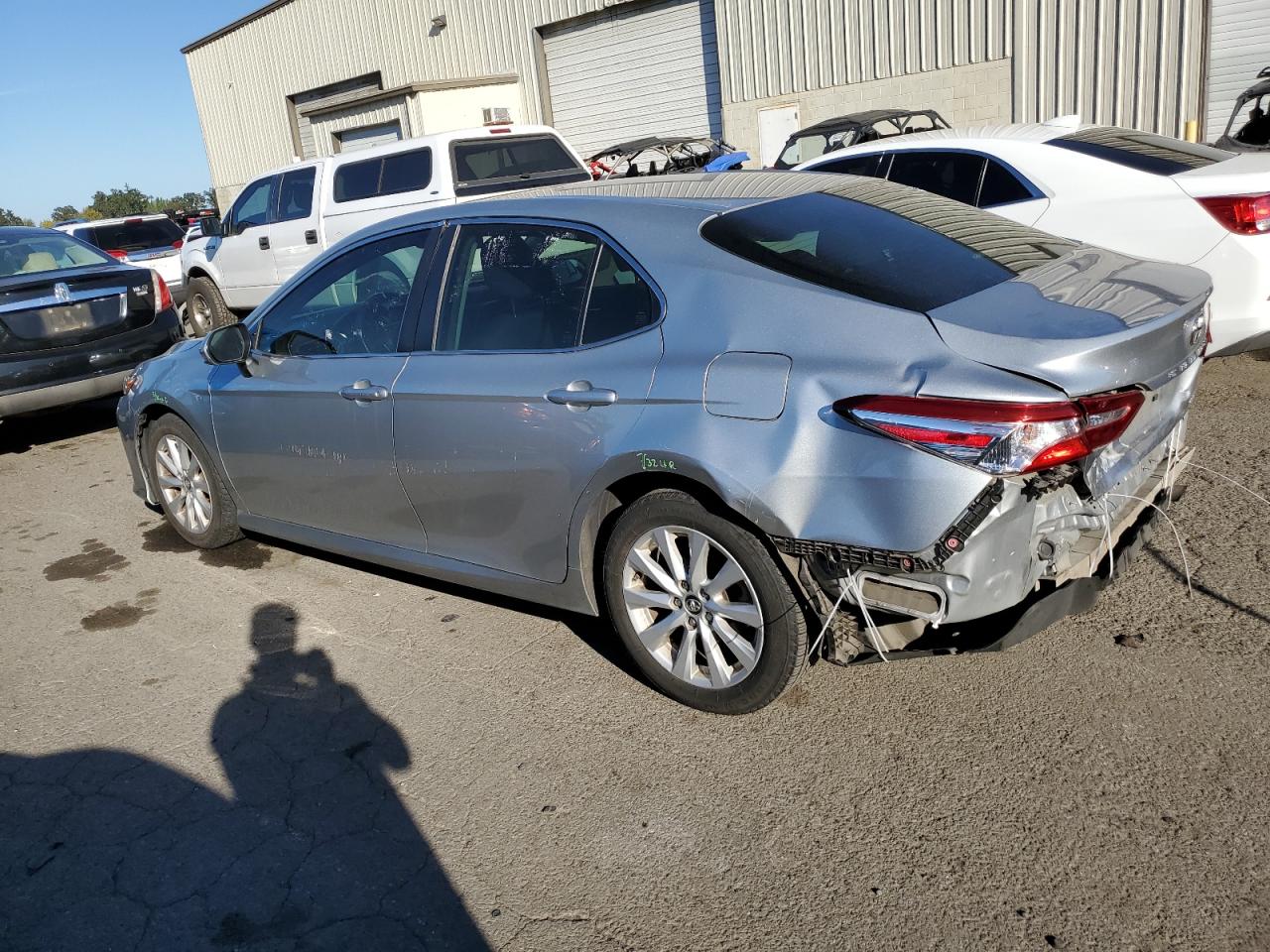 2018 Toyota Camry VIN JTNB11HK3J3046211 Copart auction photo, rear end damage thumbnail 2