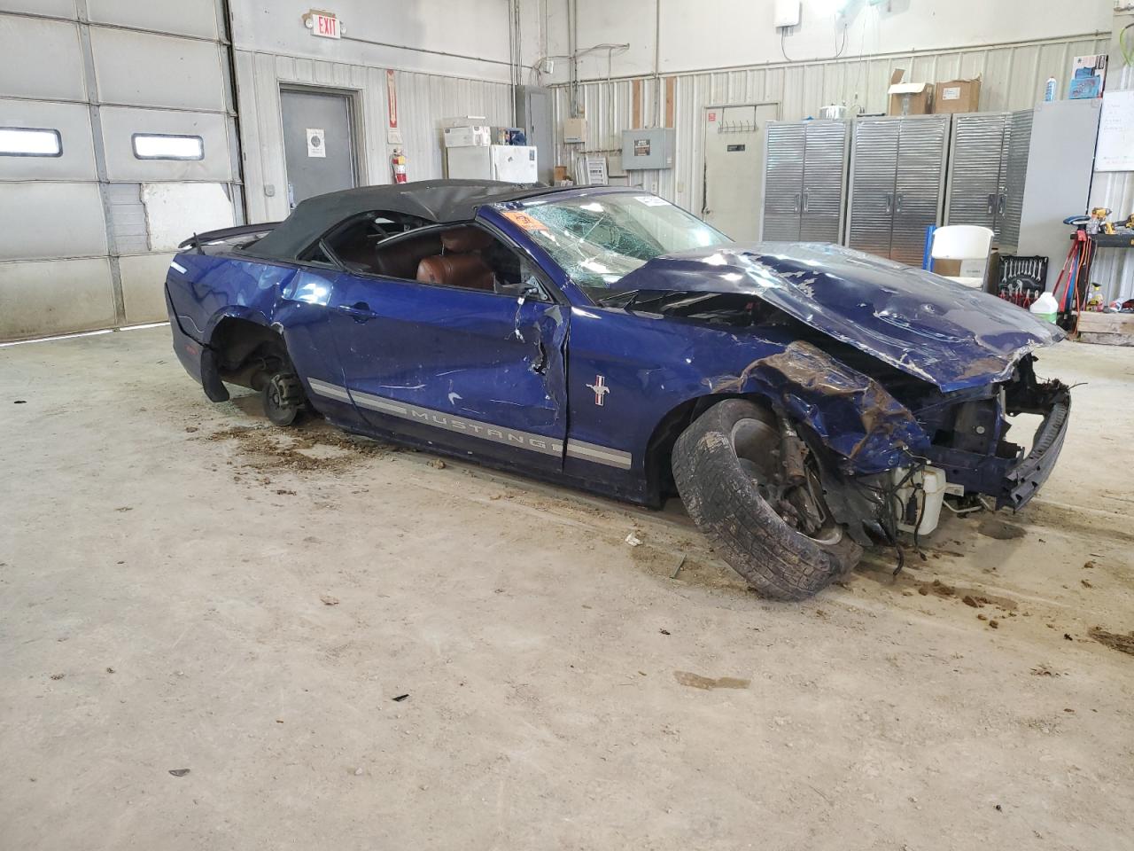 2013 Ford Mustang VIN 1ZVBP8EM2D5241952 Copart auction photo, rollover / minor dent/scratches damage thumbnail 4